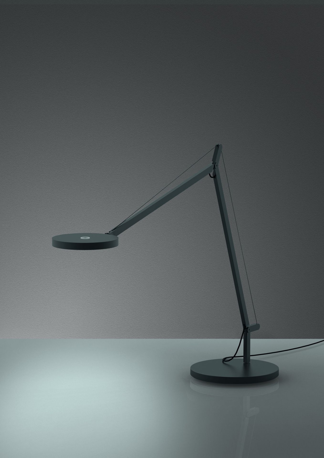 Demetra Table Lamp Body 3000K White part 2 of 2 Artemide
